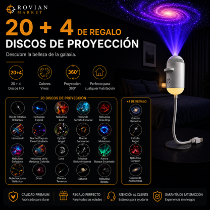LUNEXA™ Proyector de Galaxias